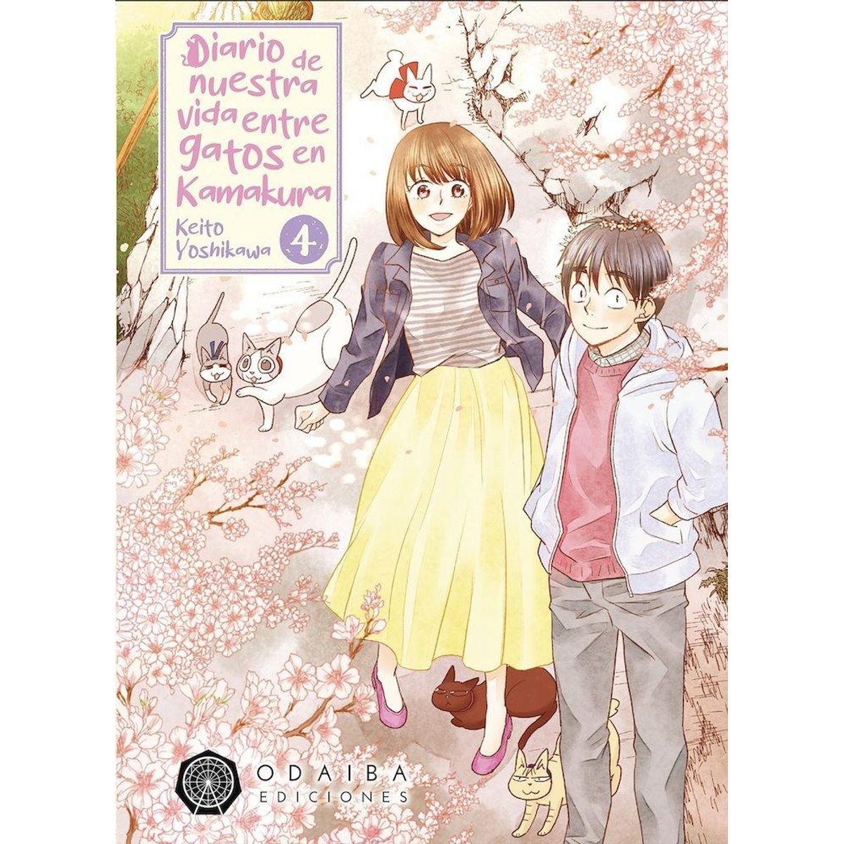 ODAIBA ESPAÑA - Manga Diario De Nuestra Vida Entre Gatos En Kamajura 4 - Odaiba