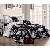 Cobertor de verano tipo Quilt con fundas - Cubrecamas KING - Flores