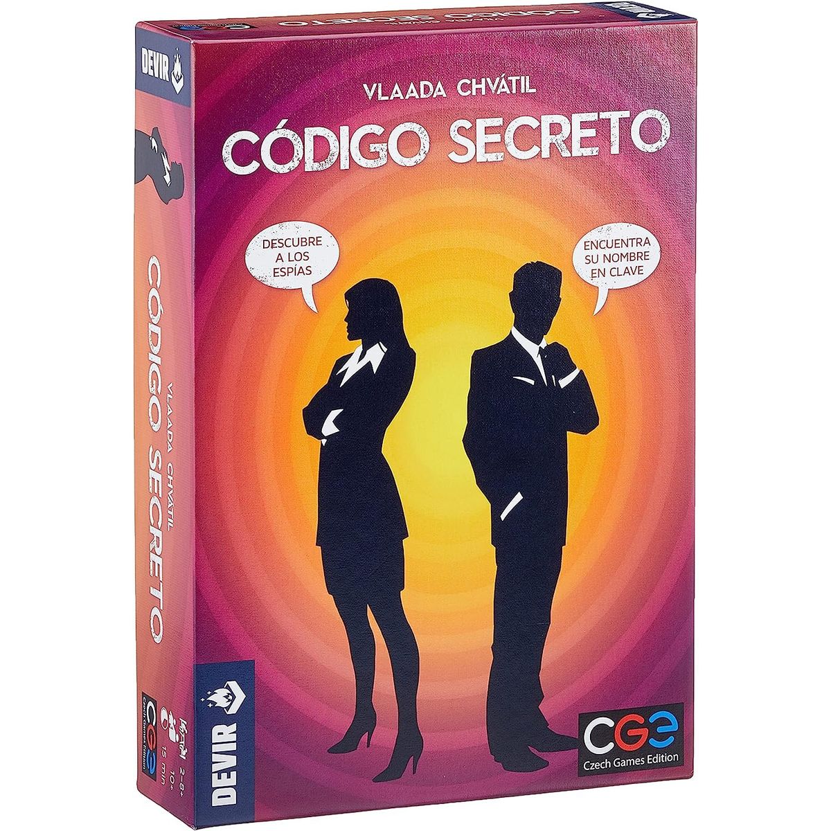 DEVIR - Juego de cartas Devir Games Codigo Secreto.