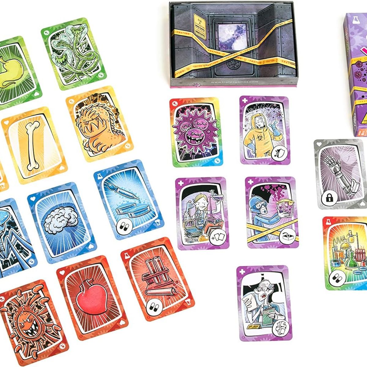 TRANJIS GAMES - Virus! 2 (EXPANSION) ¡El juego de cartas más contagioso!