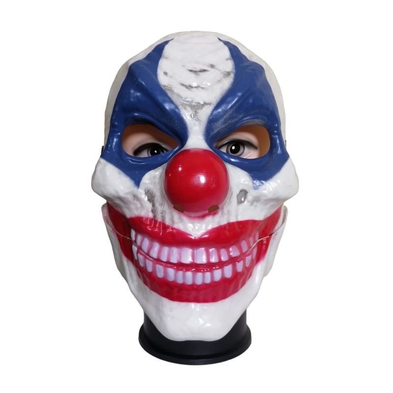 GENERICO - Mascara Payaso Sonriente Con Boca Articulada Adulto BAR