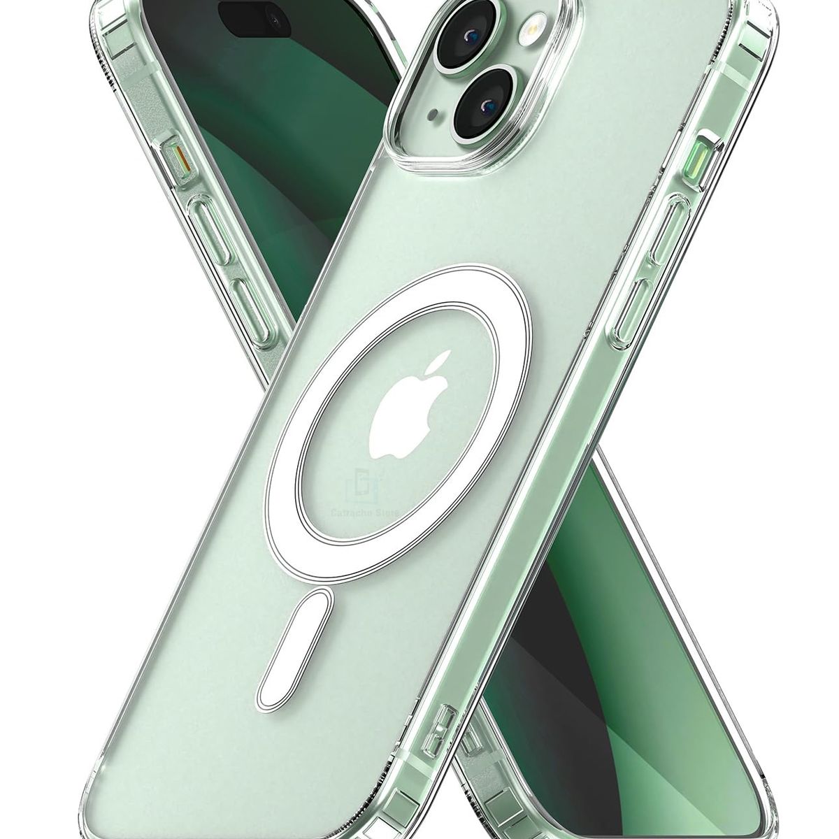 GENERICO - Carcasa Transparente Con Magsafe Para iPhone 15 Normal