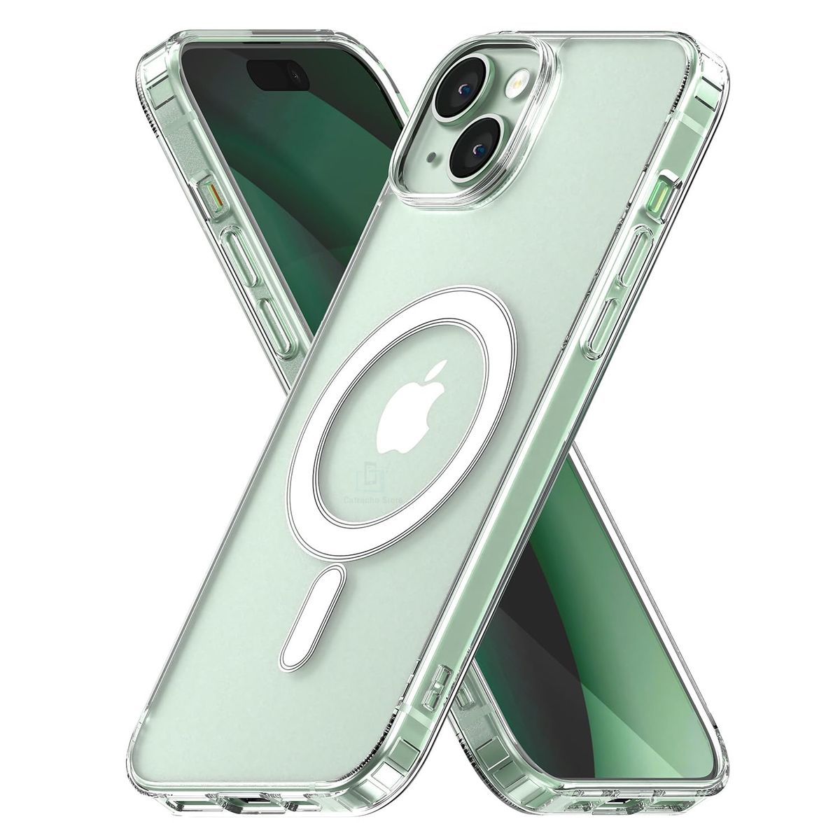 GENERICO - Carcasa Transparente Con Magsafe Para iPhone 15 Normal