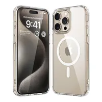 Carcasa Transparente Con Magsafe Para iPhone 15 Pro Max