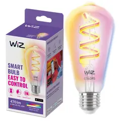 WIZ - Ampolleta Smart LED Filamento MultiColores ST64 Wi-Fi Matter Alexa