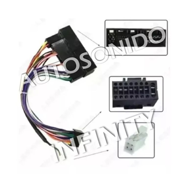 GENERICO - Arnés Conector De Radio Hyundai Y Kia Radio Android