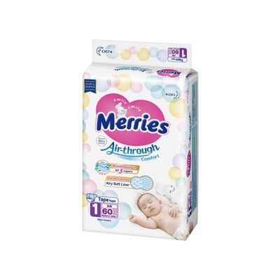 Imagen 2 del producto Pañal Talla 1 60un