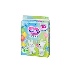 MERRIES - Pañal Talla S 2 82un