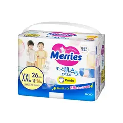 MERRIES - Pañal XXL pants 26un