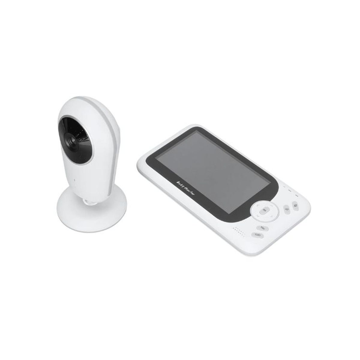 CRUSEC - Camara Monitor de Vídeo Para Bebés Portatil Con Musica