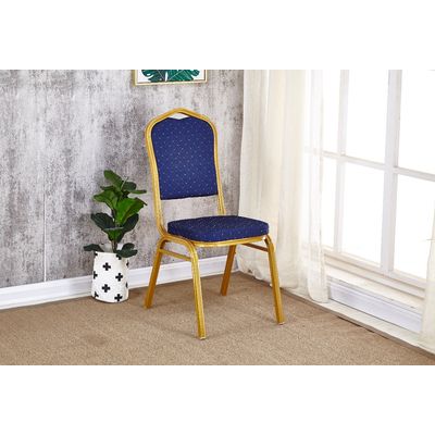 Imagen 2 del producto Pack 4 Silla Tapizada Eventos Fiestas Conferencias Comedor - AZUL