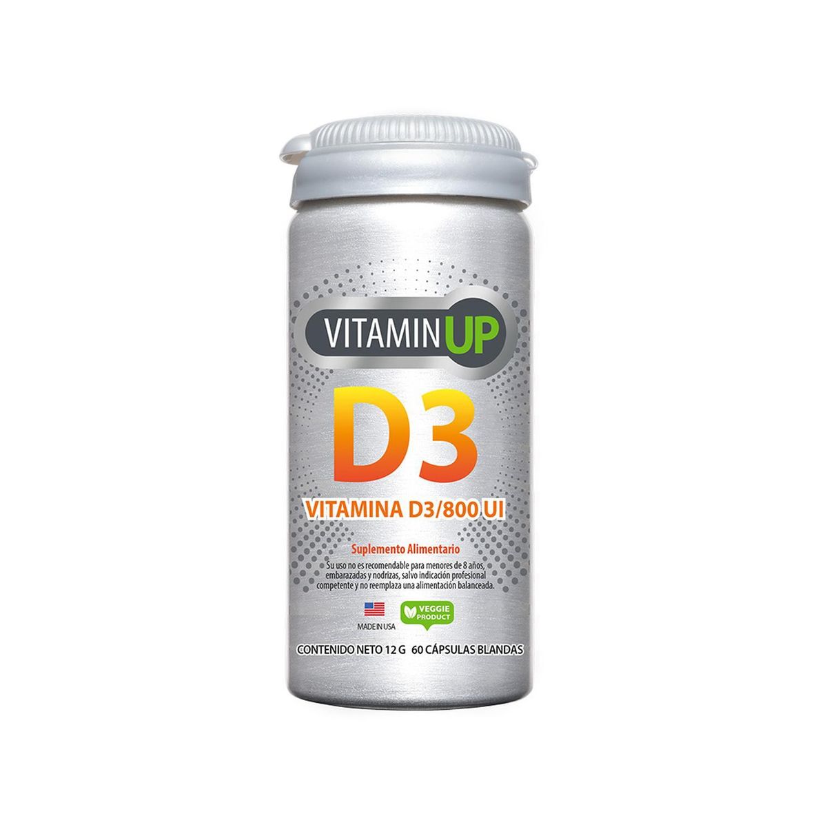 NEWSCIENCE - Vitamina D3 60 Cápsulas..