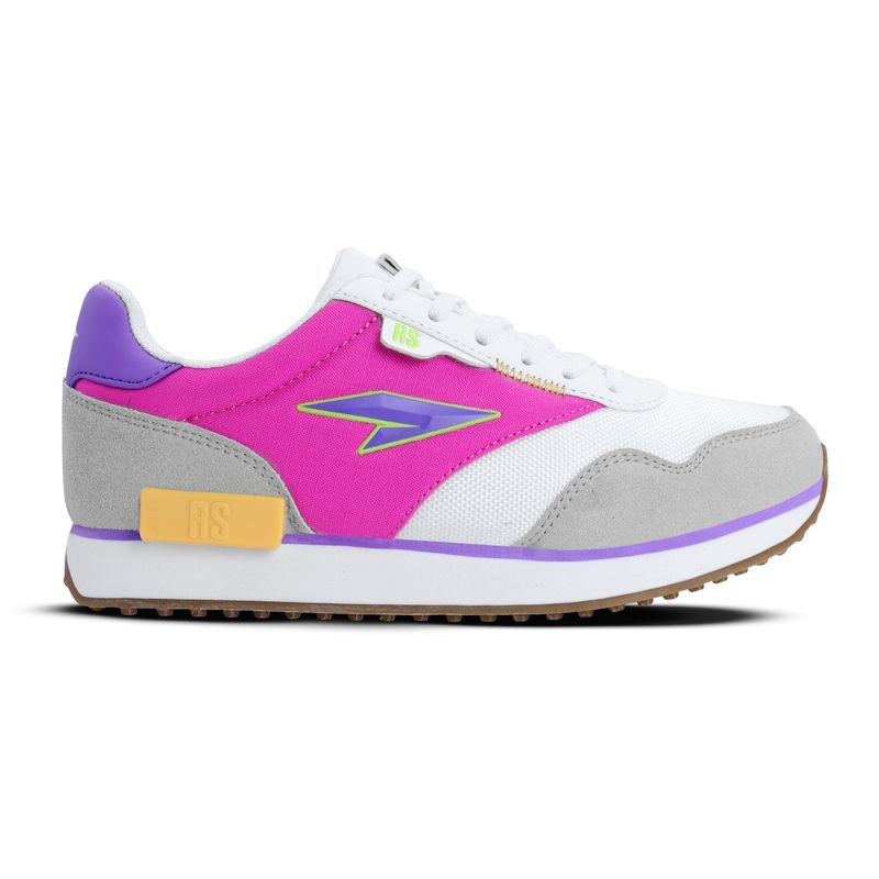 RS PERFORMANCE - ZAPATILLA MUJER MILANO WHITE FUCHSIA - RS LIFE STYLE