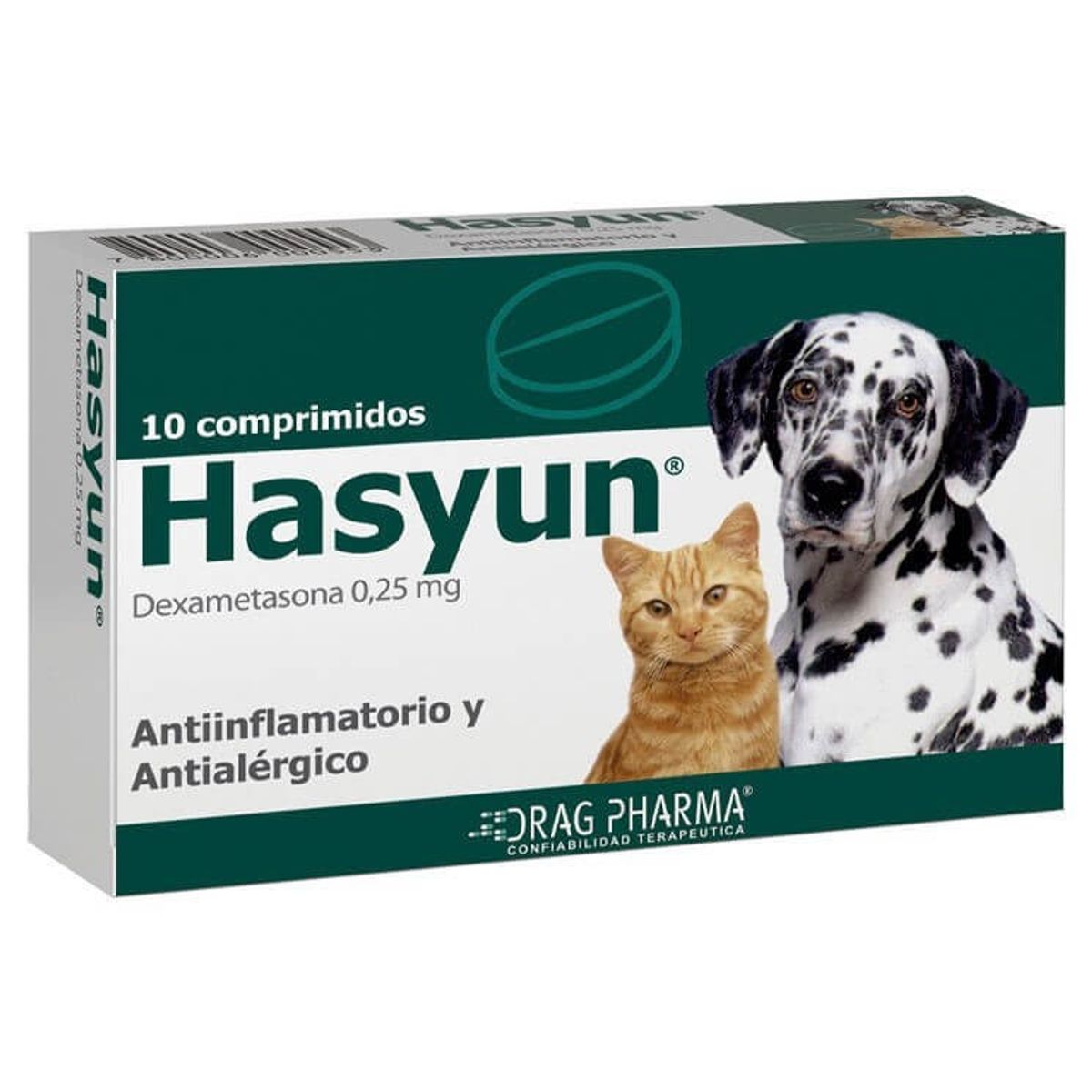 DRAG PHARMA - Hasyun 10 Comprimidos