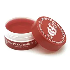 OBOPEKAL - Cera Para Barba Cabello Gel Pomada Capilar Barbería Rojo.-