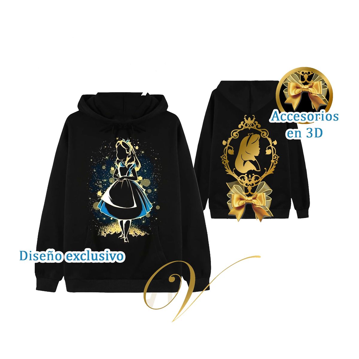 GENERICO - poleron canguro estampado