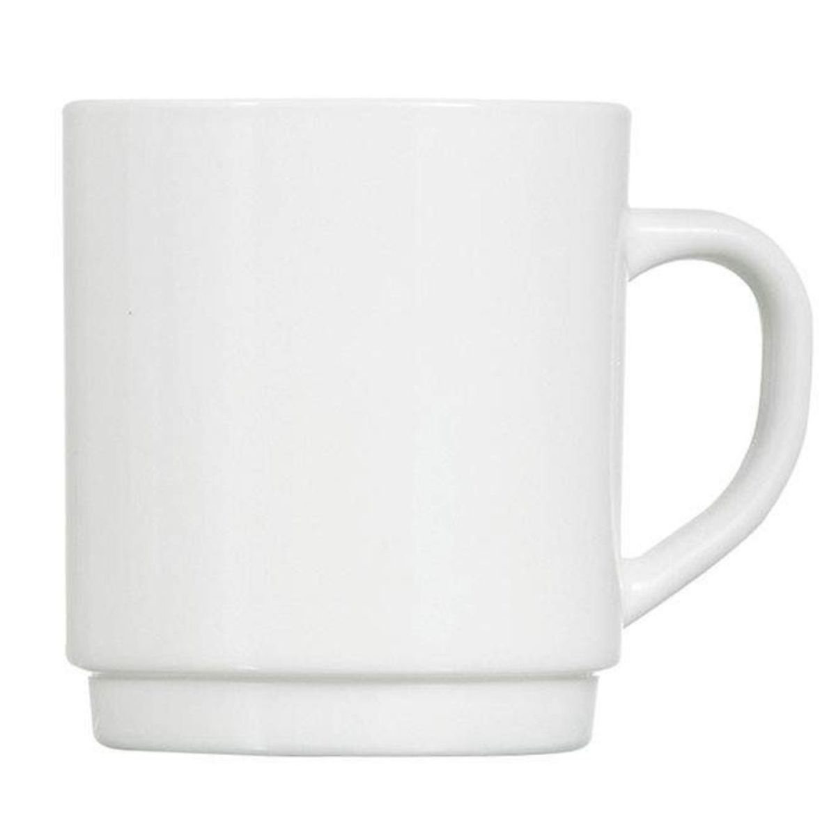 OEM - Tazón Zelie 290 cc de vidrio templado blanco arcopal