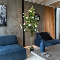 VADELL - Arbol de Camelia blanca de 180 cm Home