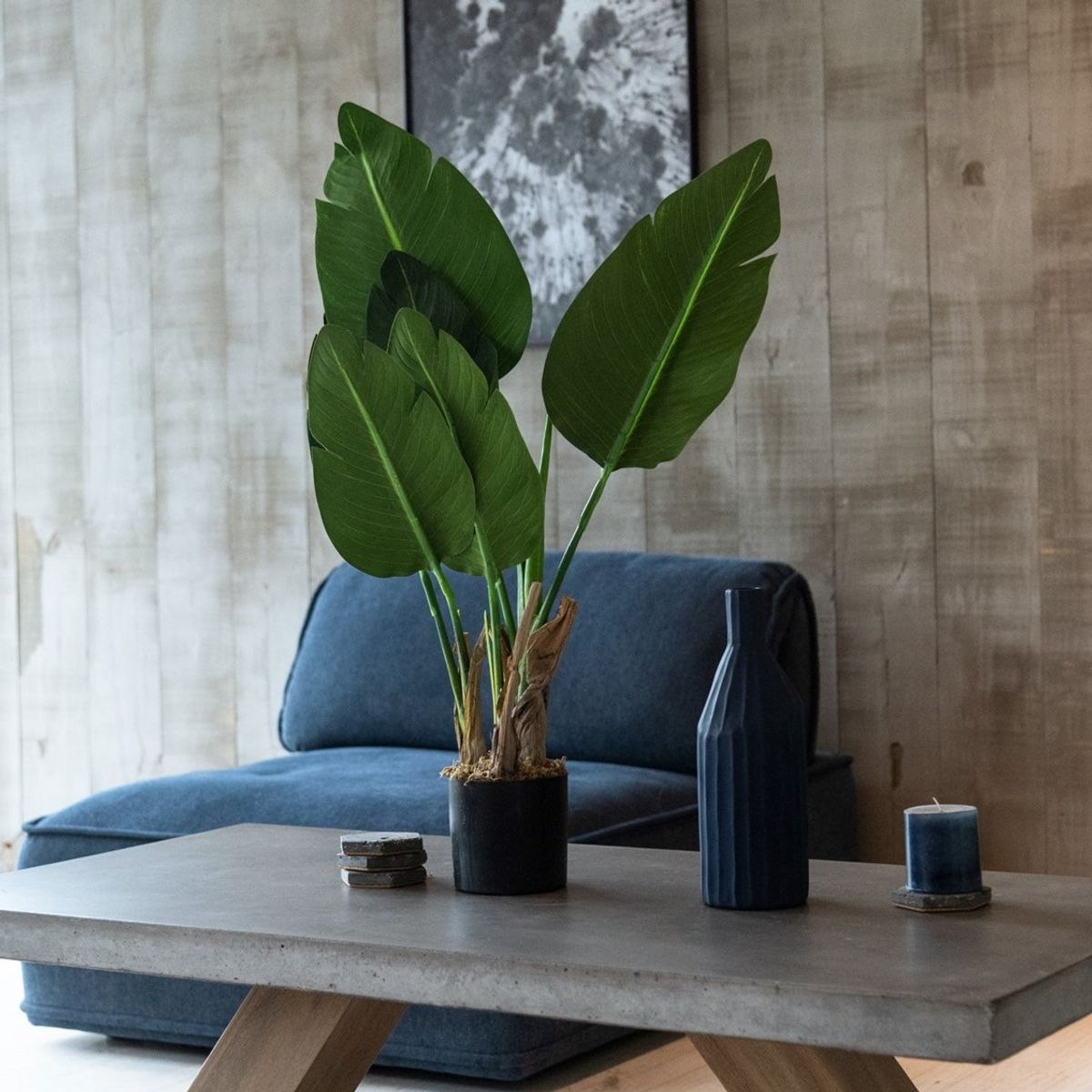 VADELL - Bird of paradise artificial de 80 cm.