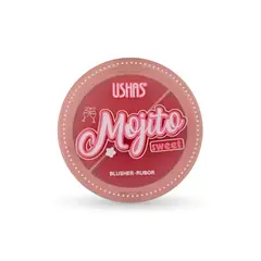 USHAS - Rubor Compacto Blusher Mojito 2 Tonos Maquillaje.