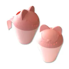 GENERICO - Jarra Regadera Bebé y Niños Para el Baño Gatito Rosa