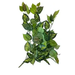 VADELL - Enredadera colgante con 104 hojas verdes-amarillas de 60 cm Home