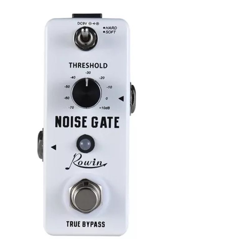 GENERICO - Pedal Noise Gate Rowin 2 Modos Efectos Supresión De Ruido
