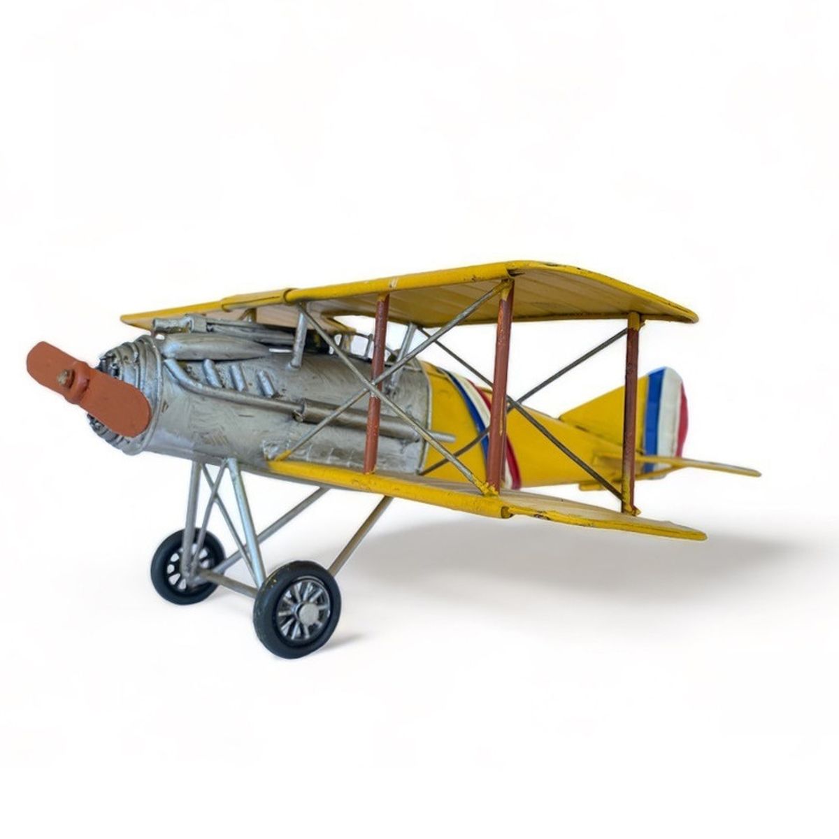 MONTREAL - Avión A Escala Biplano De Colección Decoración Vintage