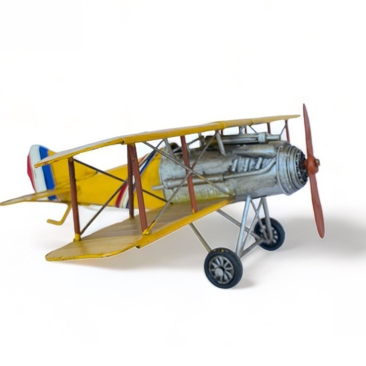 MONTREAL - Avión A Escala Biplano De Colección Decoración Vintage