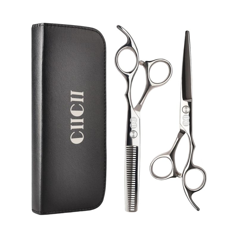 OBOPEKAL - Kit Tijeras Profesionales Filos Navaja  Entresacadora Acero