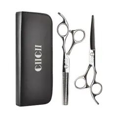 OBOPEKAL - Kit Tijeras Profesionales Filos Navaja Entresacadora Acero
