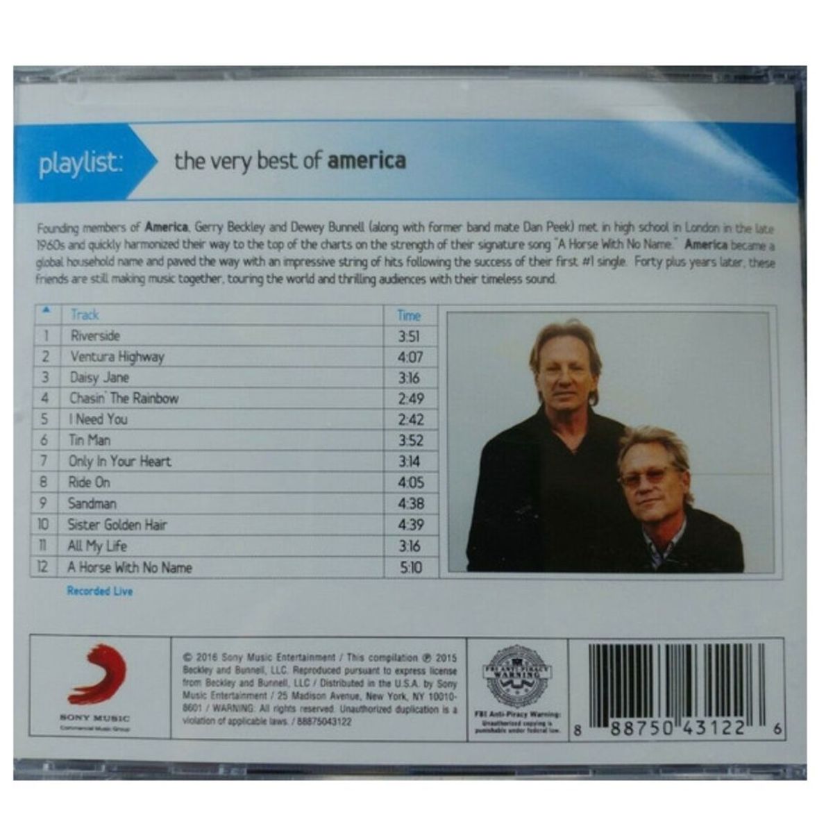 HITWAY MUSIC - AMERICA - PLAYLIST: THE VERY BEST OF - CD HITWAY MUSIC