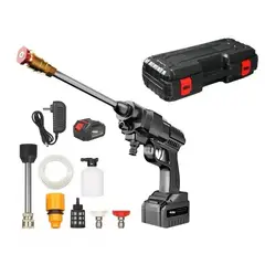 GENERICO - Pulverizadora Inalambrica Alta Presion Bateria Lavado 200w