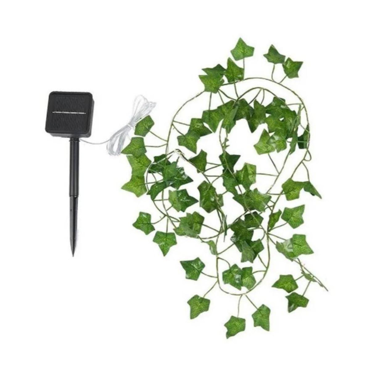 GENERICO - Guirnalda Solar De Hojas De Luz Led 2x1 Metro Pack 2