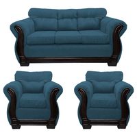 Living Con Respaldo Confortable 5 Cuerpos Taurus 3+1+1 Chenille