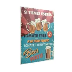 WAYU - CUADRO DECO BEER 4030CM