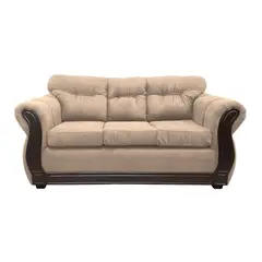 AMERICA DECORA - Sofá 3 cuerpos Taurus Beige