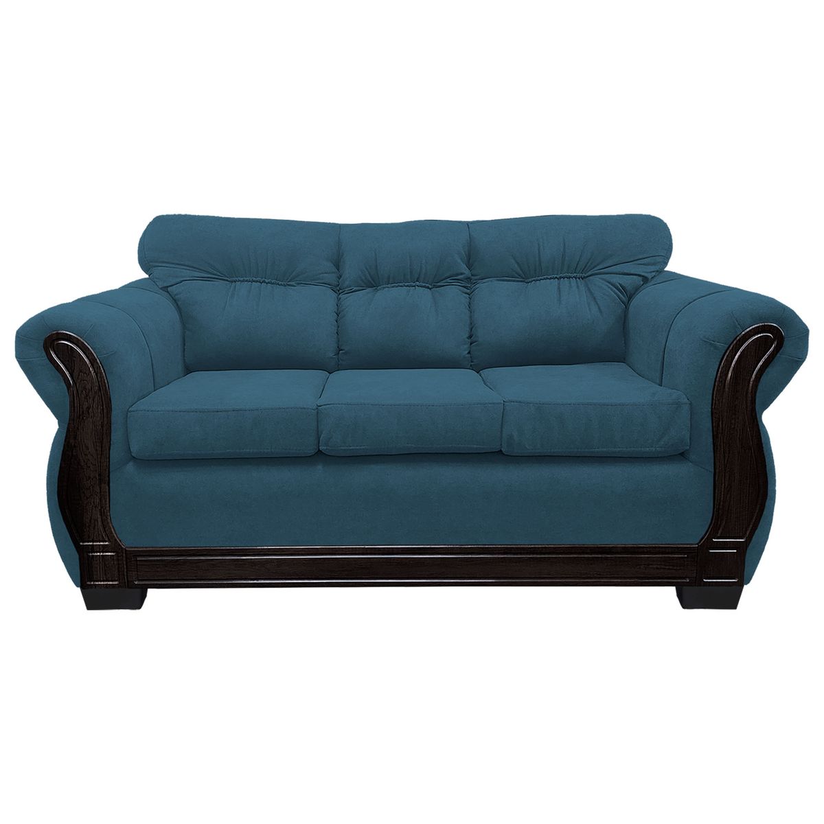 AMERICA DECORA - Sofá Respaldo Confortable 3 Cuerpos Taurus Chenille