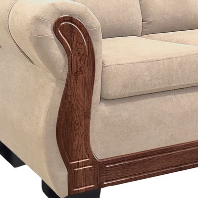 Imagen 2 del producto Living Con Respaldo Confortable 5 Cuerpos Taurus 3+1+1 Chenille X