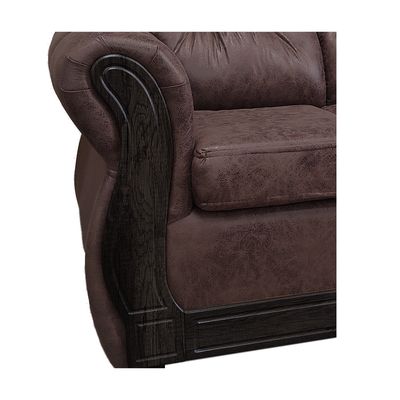 Imagen 2 del producto Sofá Con Respaldo Confortable 3 Cuerpos Taurus Envejecido