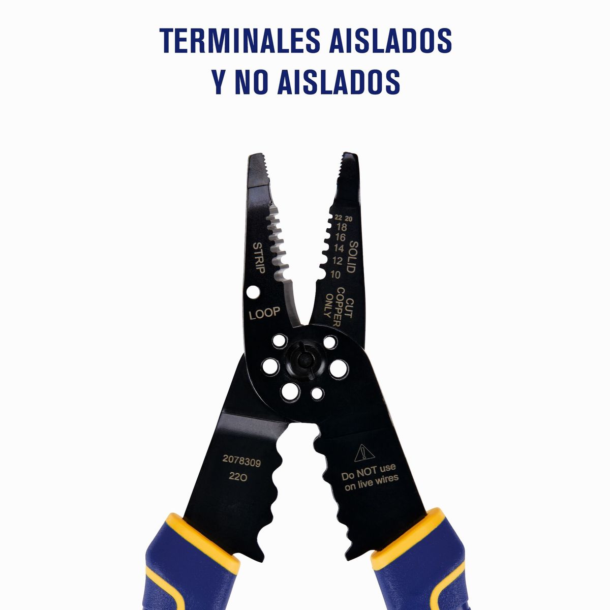 IRWIN - Pelacable Multipropósito 8" Corta Alambre IRWIN 2078309