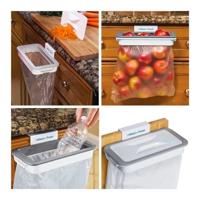 GENERICO - Basurero Portátil Para Bolsas De Basura Mueble  full