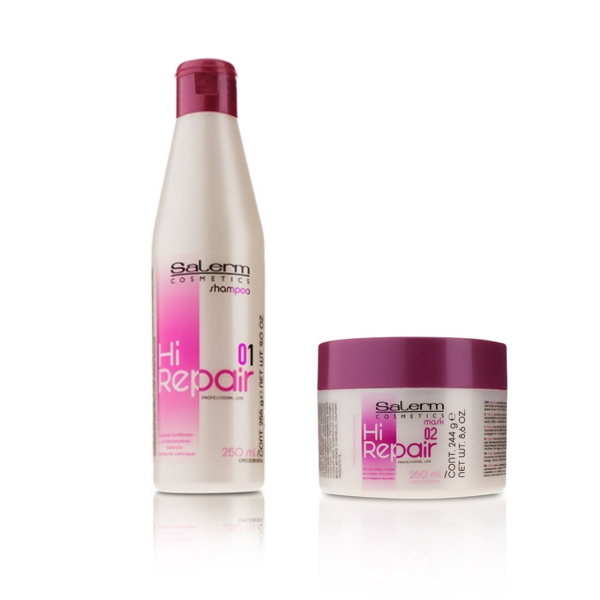 SALERM - Shampoo Salerm Hi Repair 250ml  Mascarilla Hi Repair 250ml..-