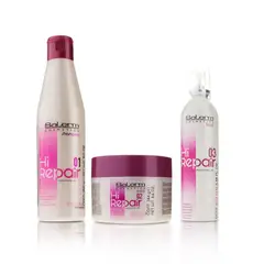 SALERM - Kit Hi Repair Shampoo - Mascarilla Y Finalizador..-