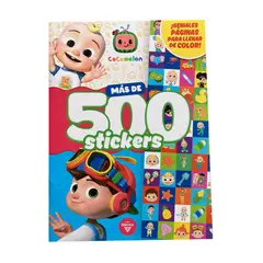 VERTICE - Libro para colorear Cocomelon más 500 stickers