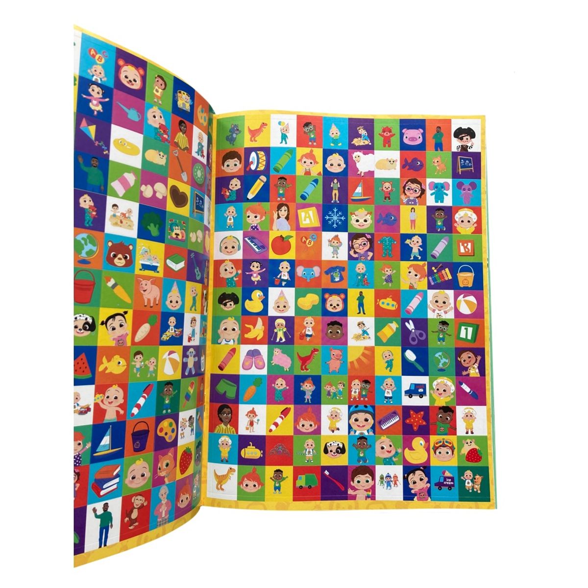 VERTICE - Libro para colorear Cocomelon más 500 stickers