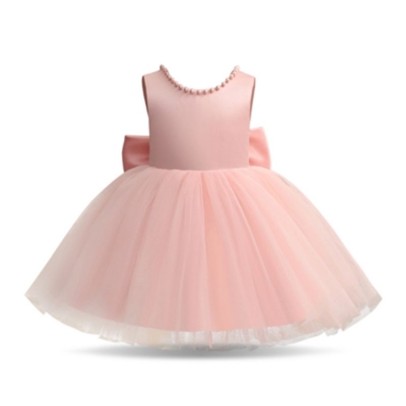 JUMP KIDS - Vestido de Fiesta con Lazo y Perlas Jump Kids