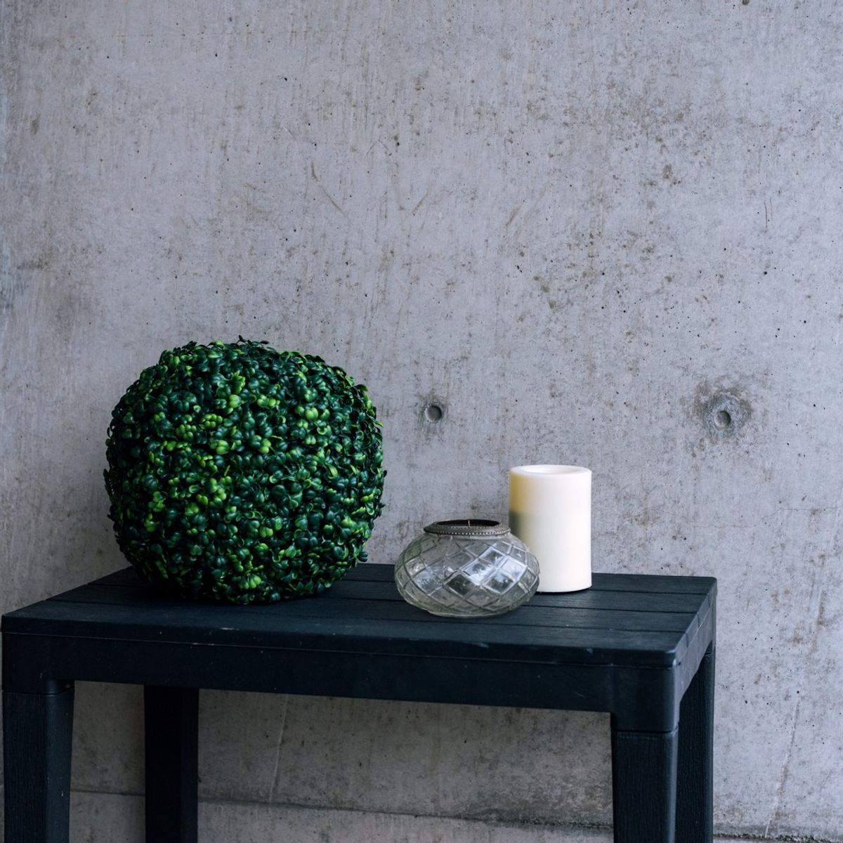 VADELL - Bola de Pasto Boj Premium de 25 cm Vadell Home