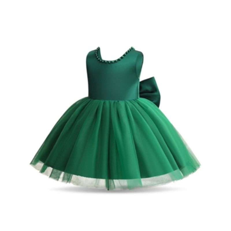 JUMP KIDS - Vestido de Fiesta con Lazo y Perlas Jump Kids