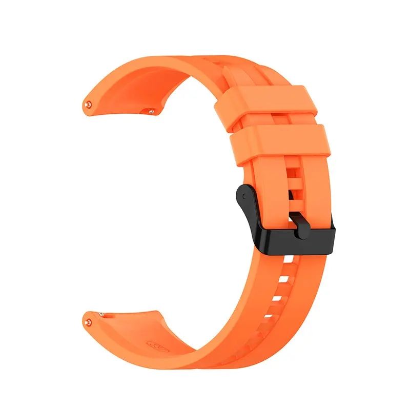 GENERICO - Correa Para Watch Huawei Samsung Amazfit 20mm - Naranja